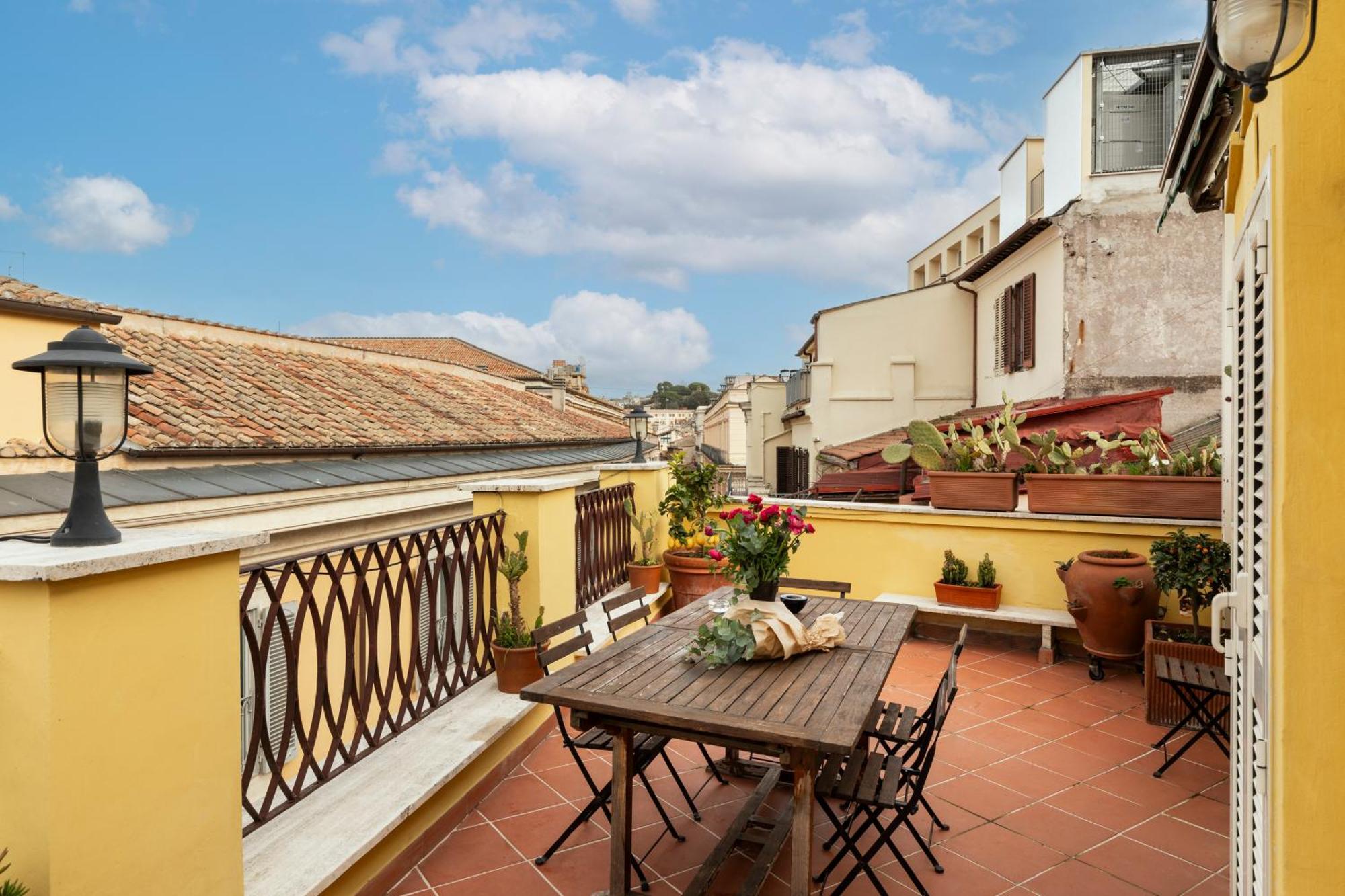Trevi Charming Penthouse Apartment Rome Luaran gambar