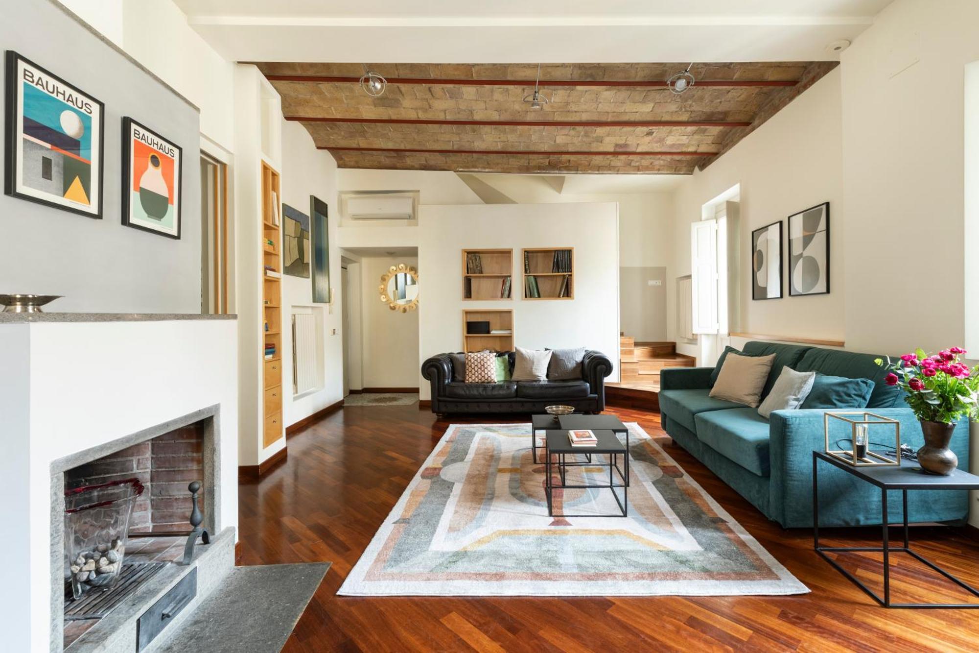 Trevi Charming Penthouse Apartment Rome Luaran gambar