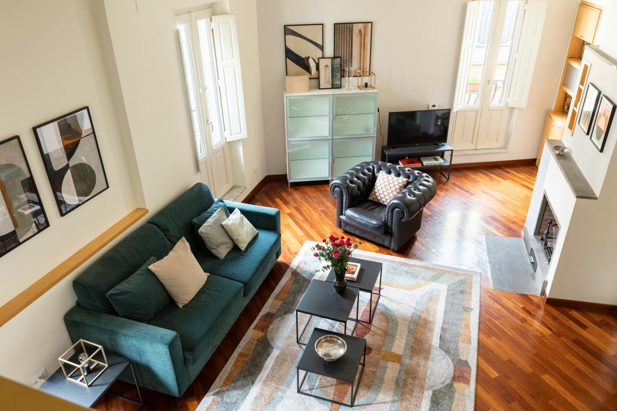 Trevi Charming Penthouse Apartment Rome Luaran gambar
